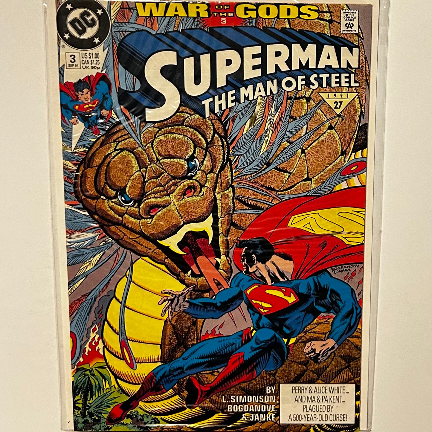 Superman Man of Steel #3