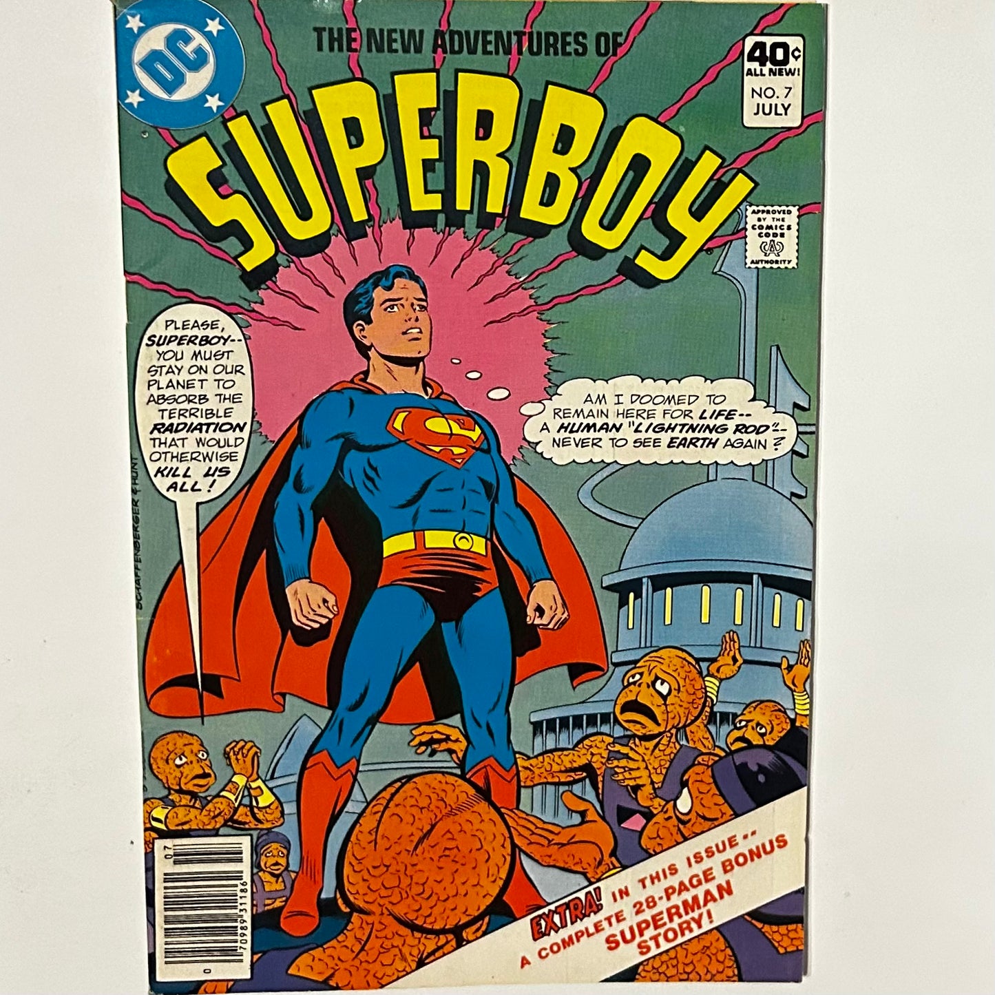 New Adventures of Superboy #7 Newsstand