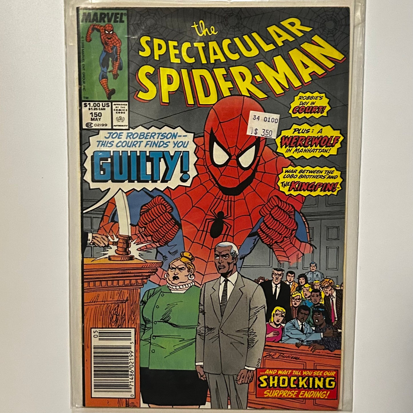 The Spectacular Spider-Man #150 Newsstand