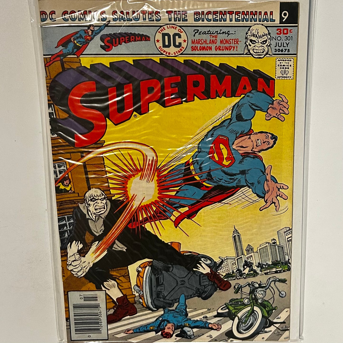 Superman #301 Newsstand