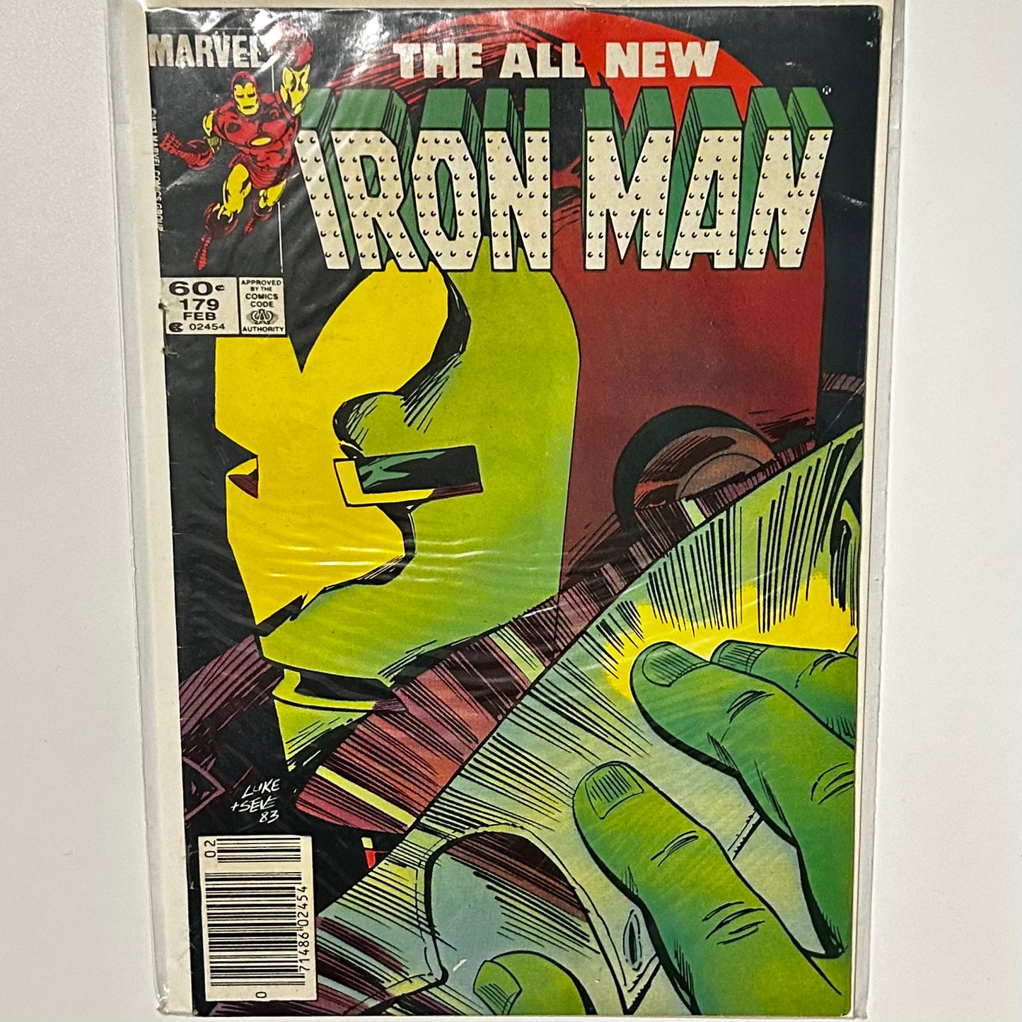 Iron Man #179 Newsstand