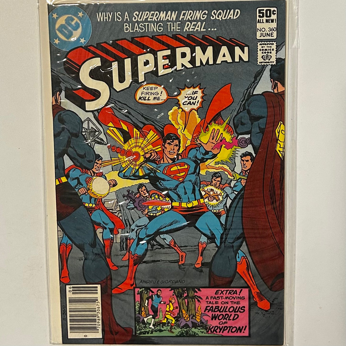 Superman #360 Newsstand