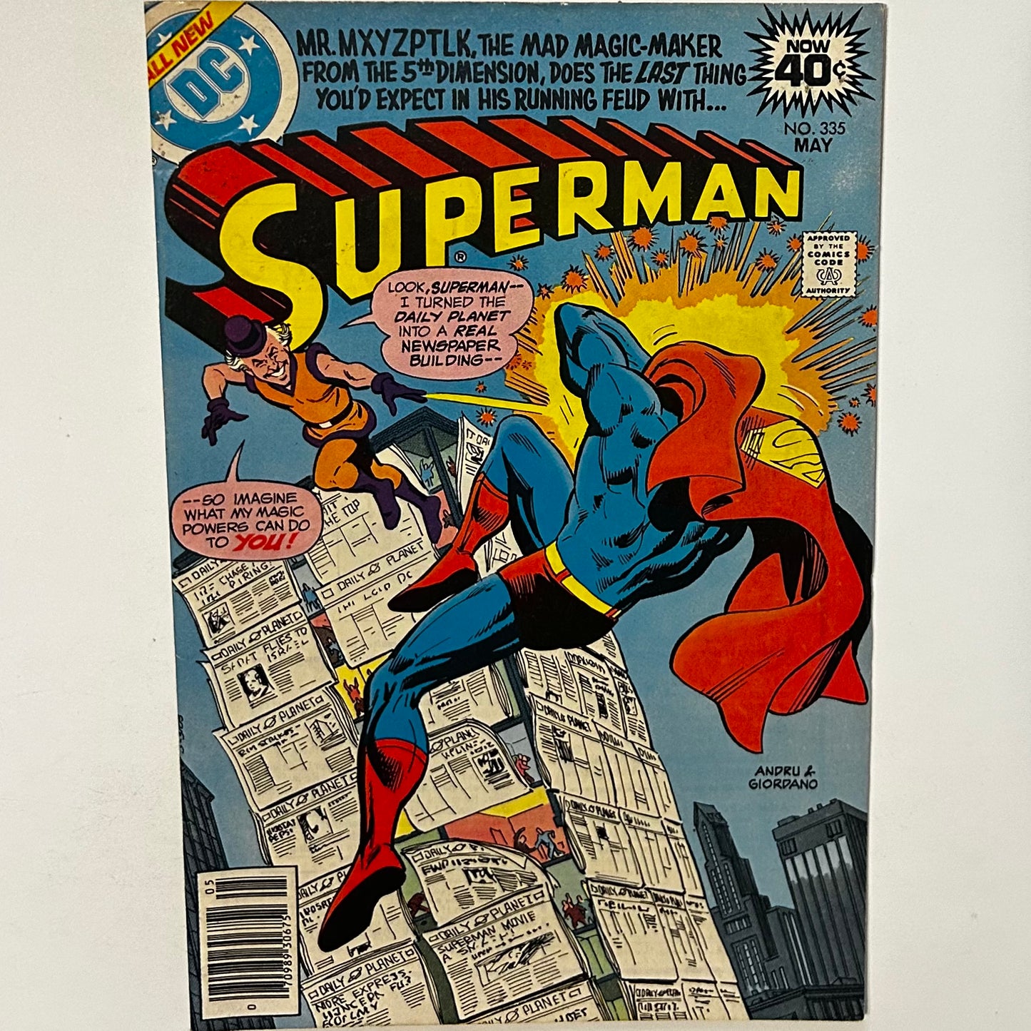Superman #335 Newsstand