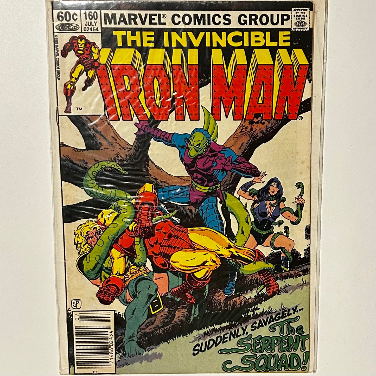 Iron Man #160 Newsstand
