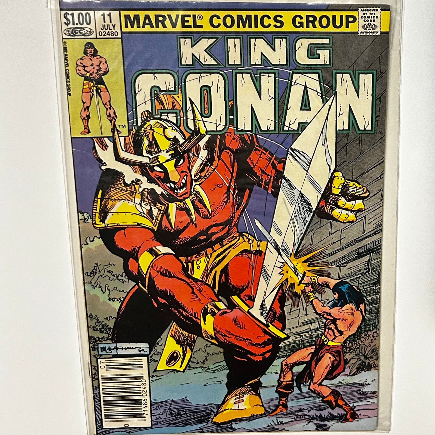 King Conan #11 Newsstand