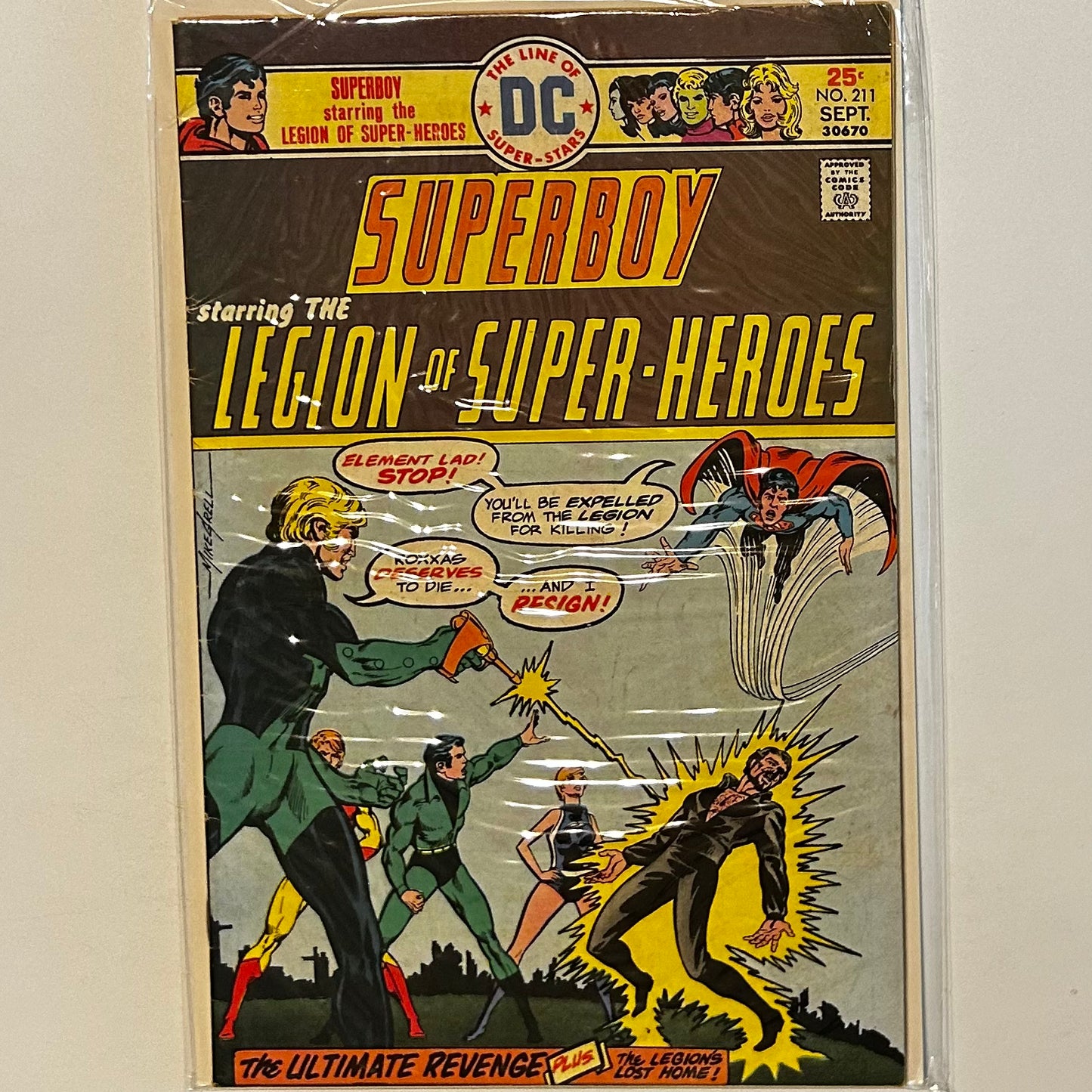 Superboy and the Legion of Superheroes #211