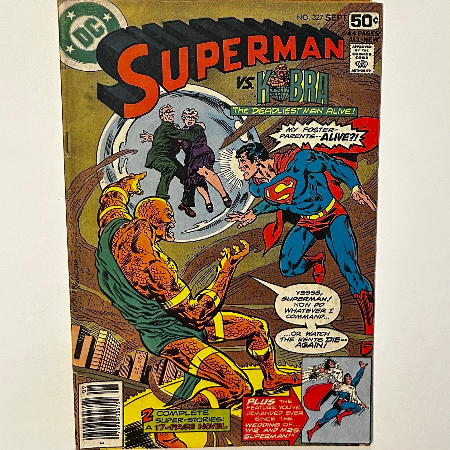 Superman #327 Newsstand