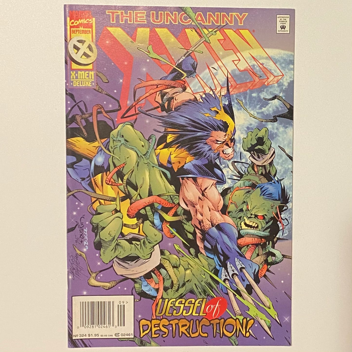The Uncanny X-men #324 Newsstand