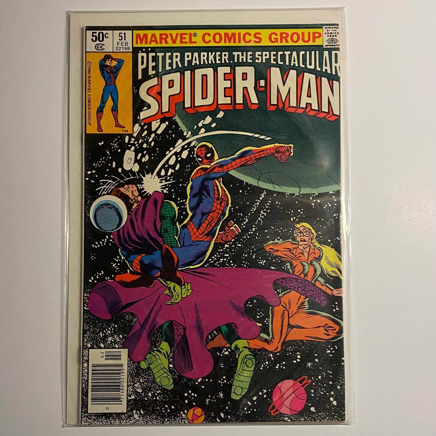 Peter Parker The Spectacular Spider-Man #51 Newsstand