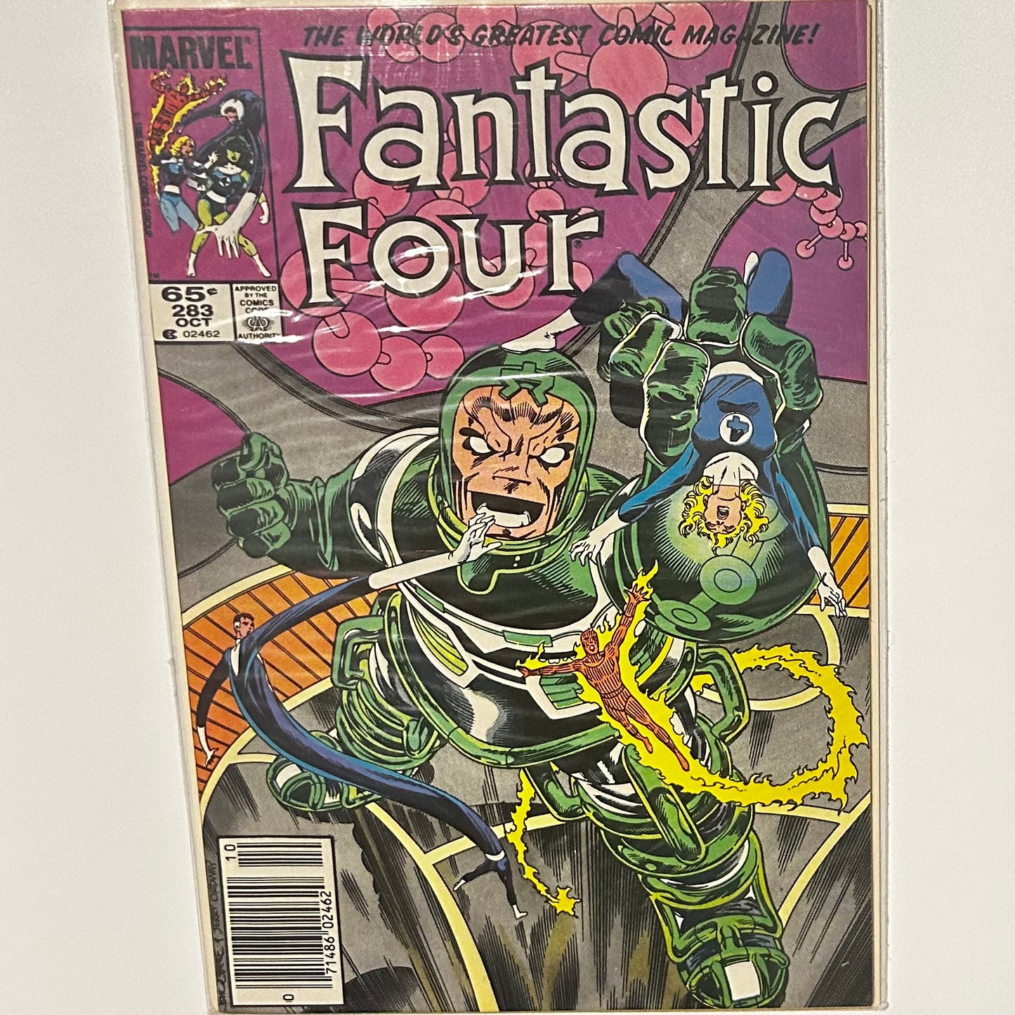 Fantastic Four #283 Newsstand