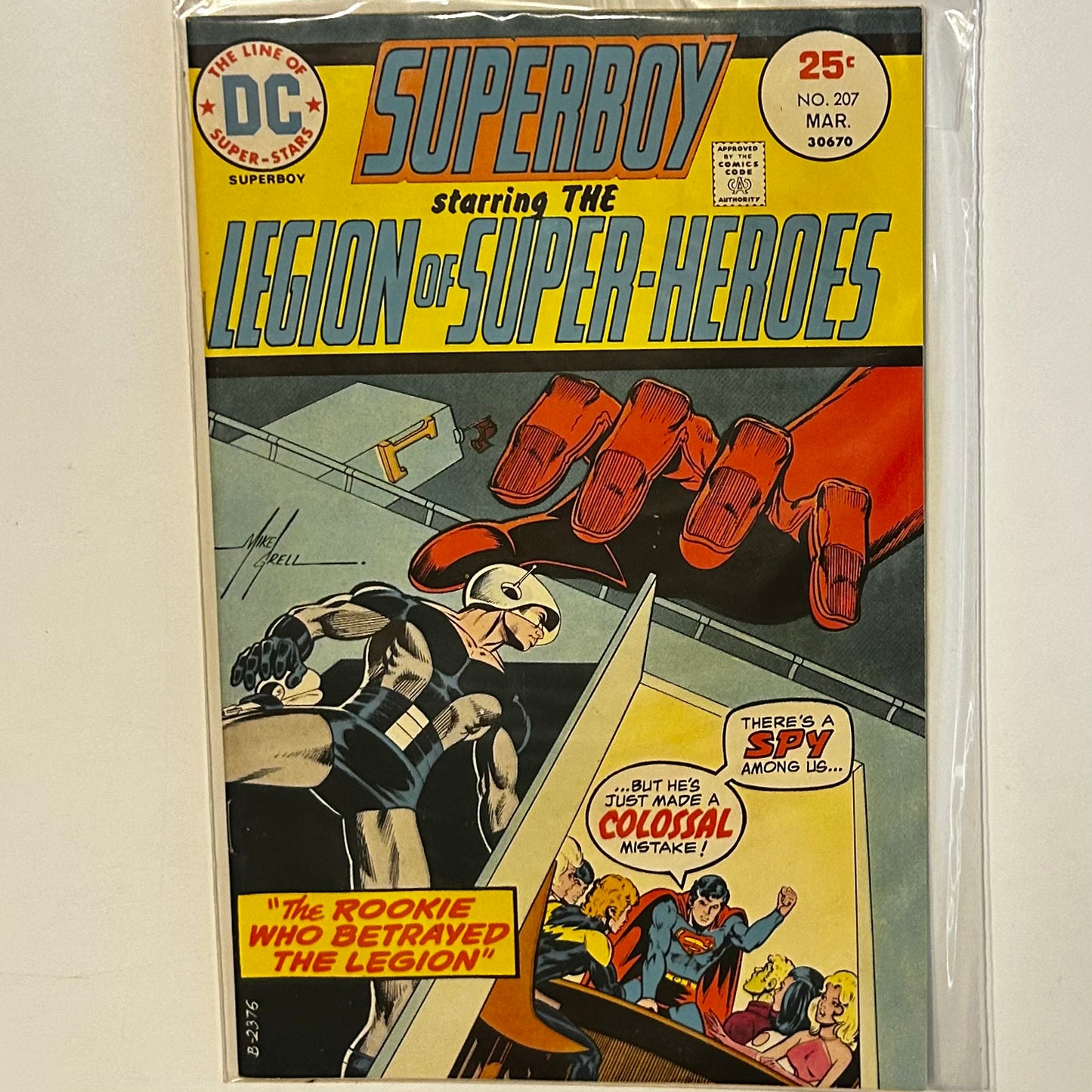 Superboy and the Legion of Superheroes #207