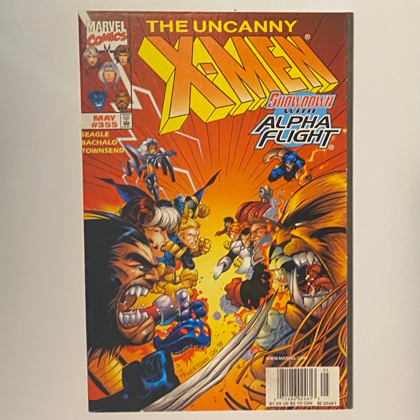The Uncanny X-men #355 Newsstand
