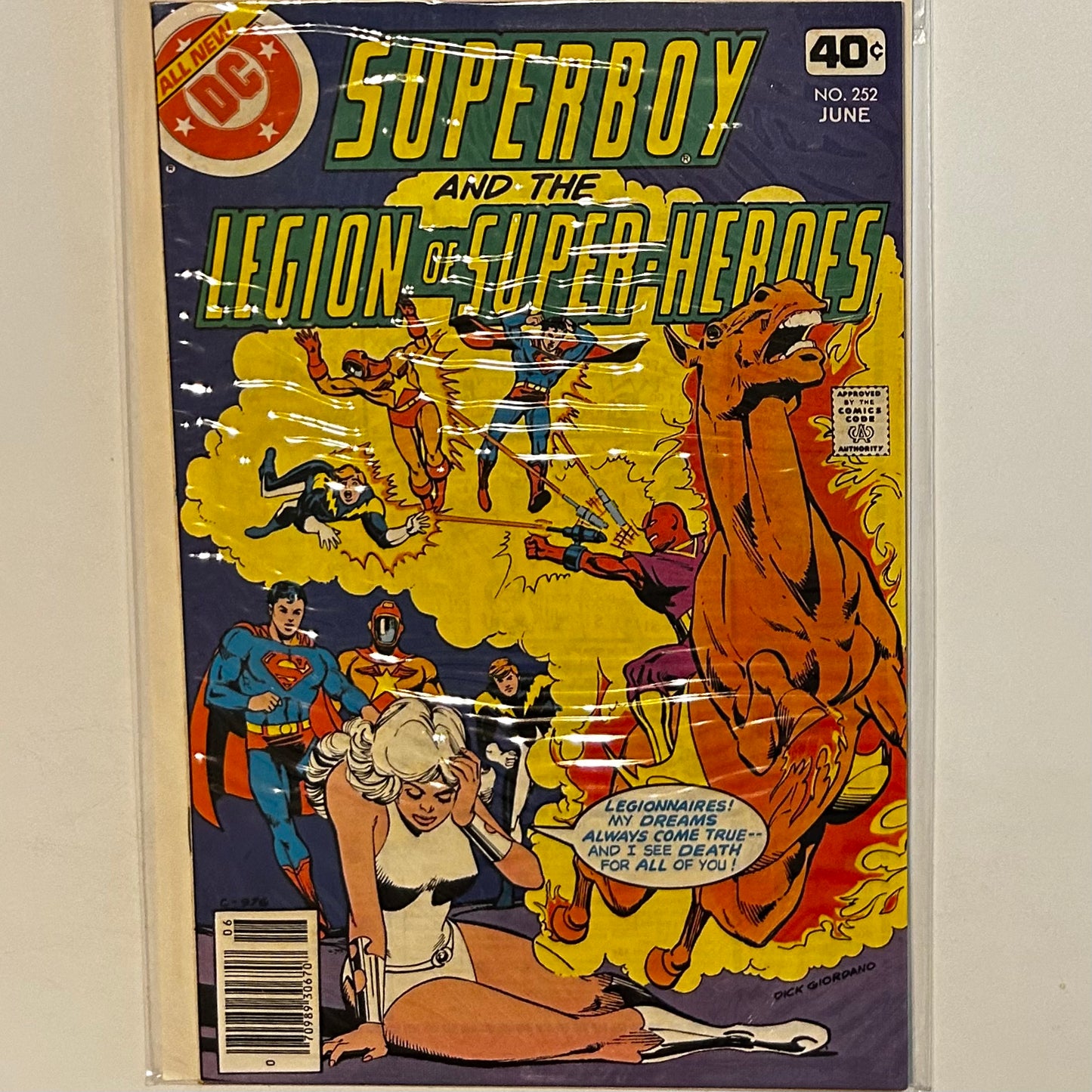 Superboy and the Legion of Superheroes #252 Newsstand