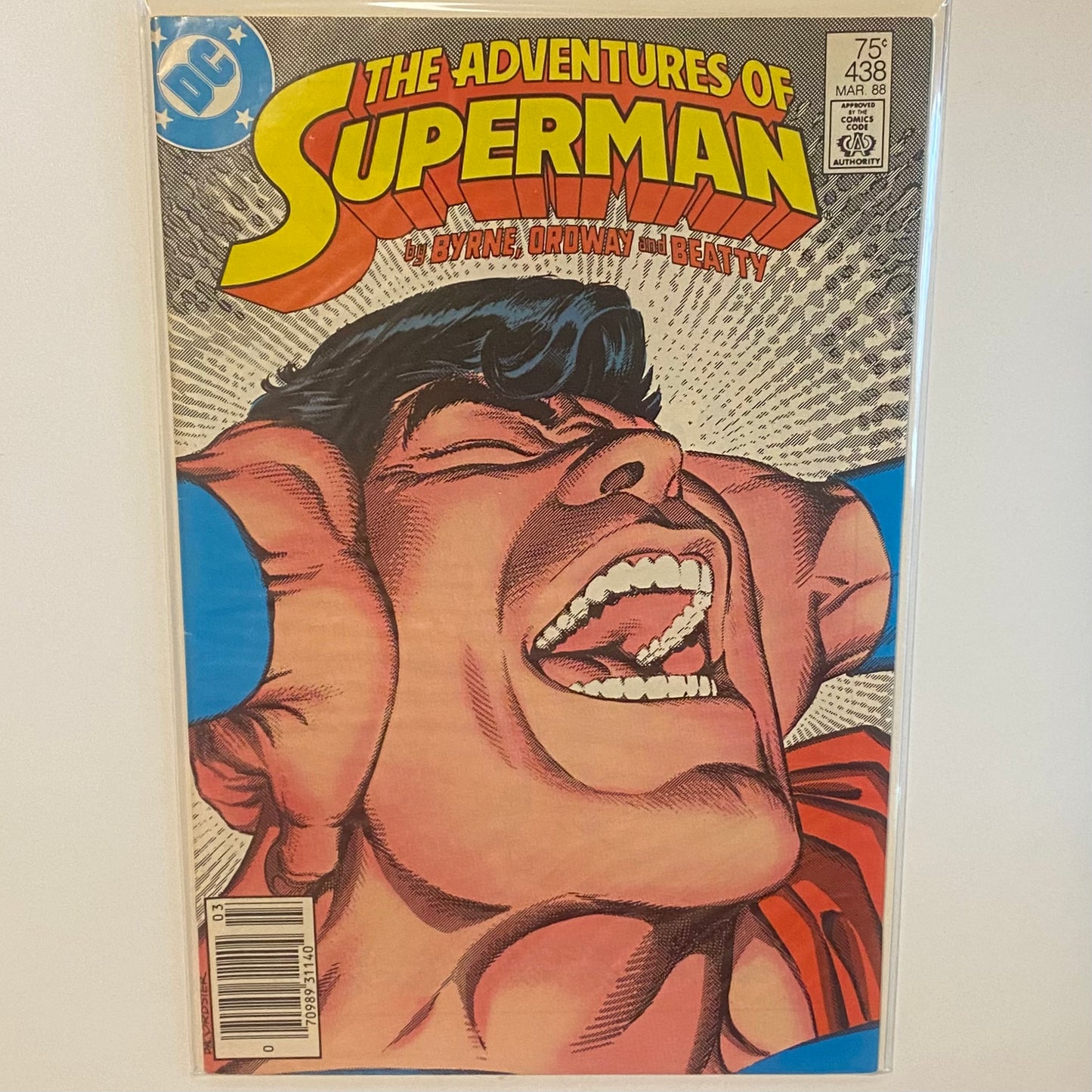 Superman #438 Newsstand