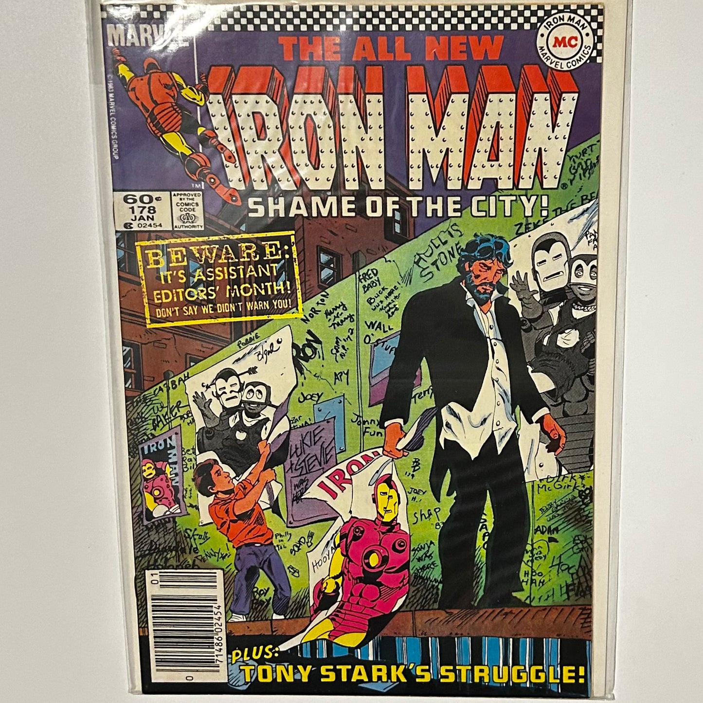 Iron Man #178 Newsstand