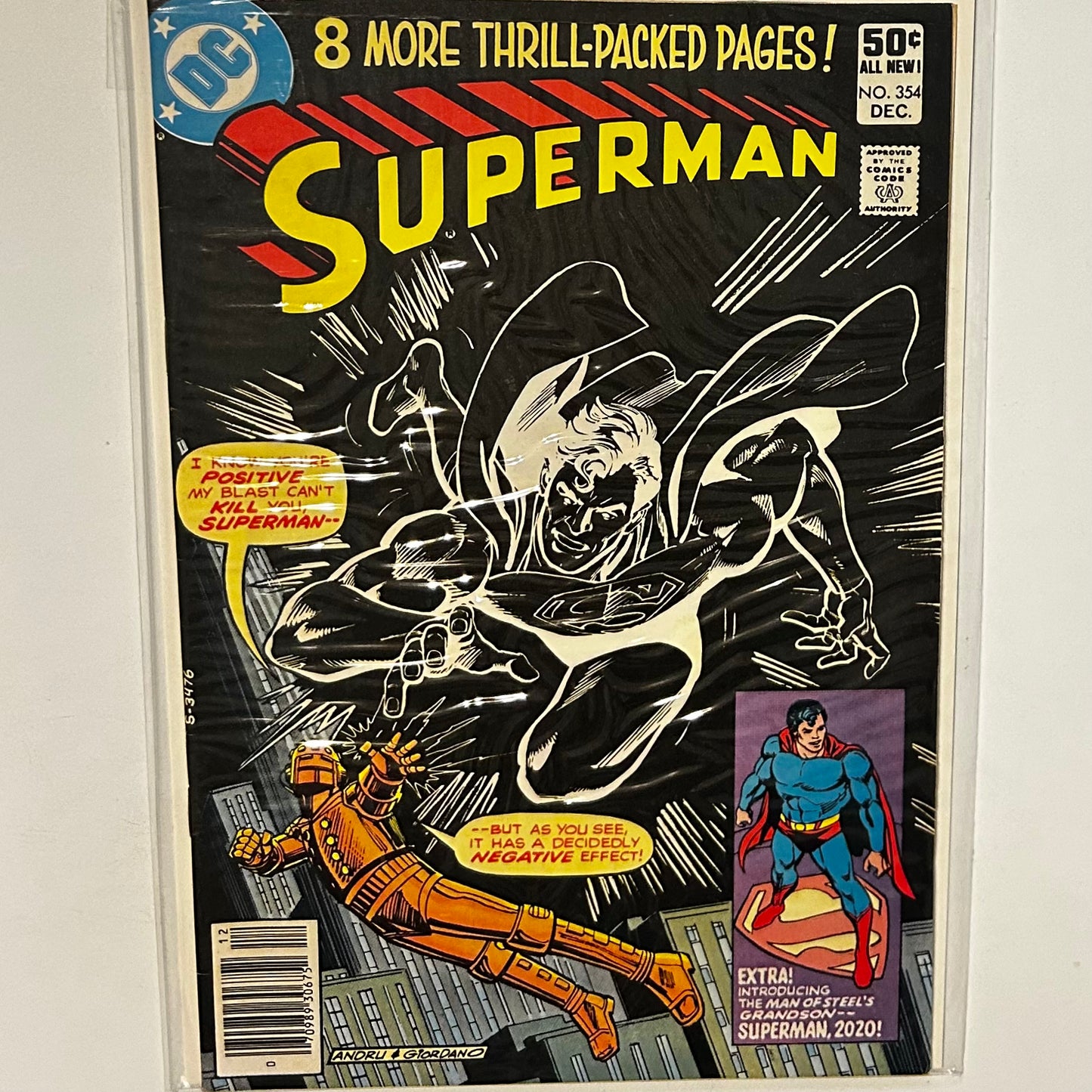 Superman #354 Newsstand