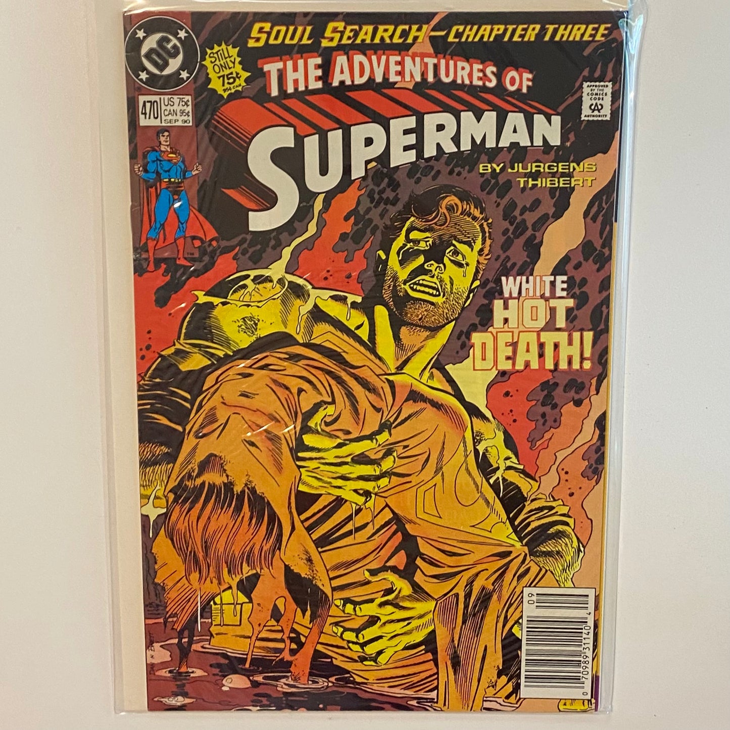 Superman #470 Newsstand