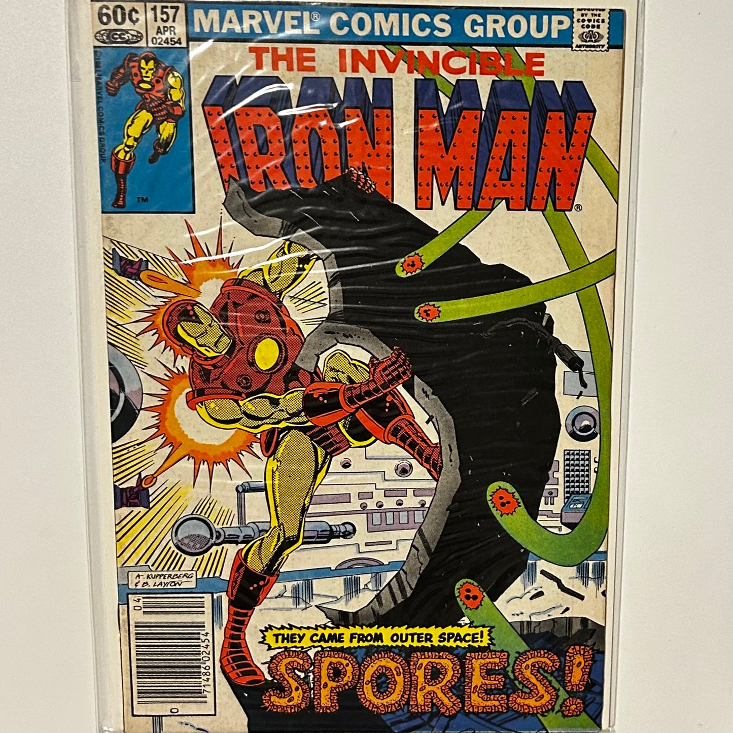 Iron Man #157 Newsstand
