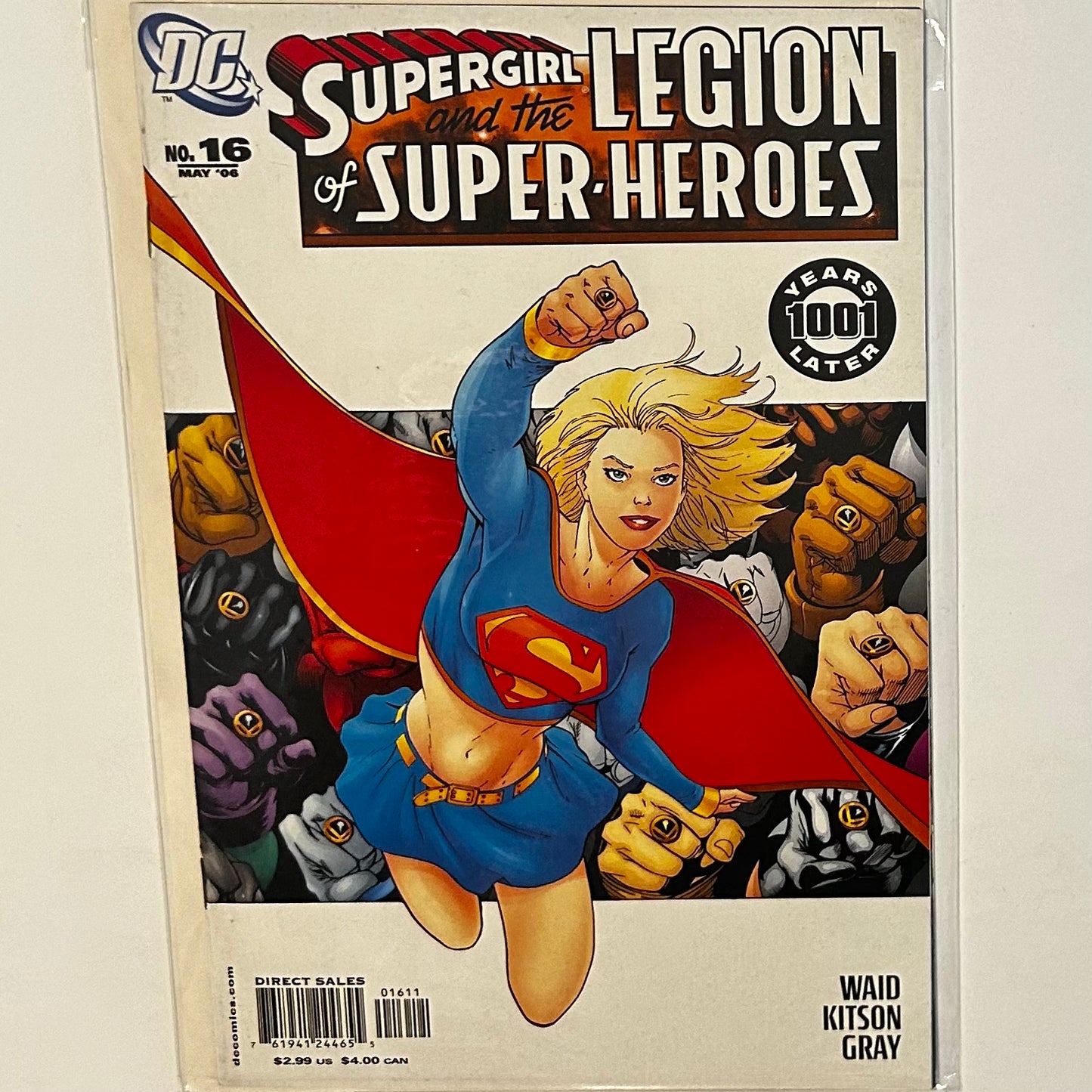 Supergirl + the Legion of Superheroes #16