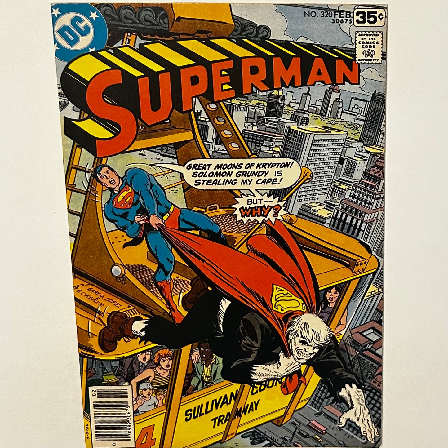 Superman #320 Newsstand