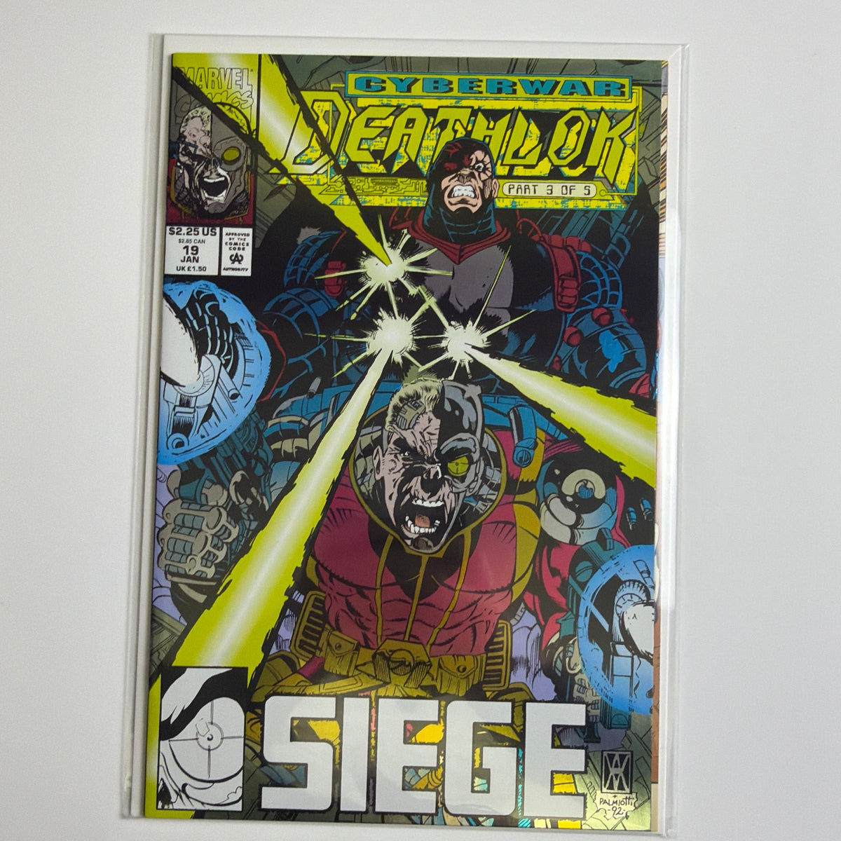 Siege Cyberwar DeathLok #19