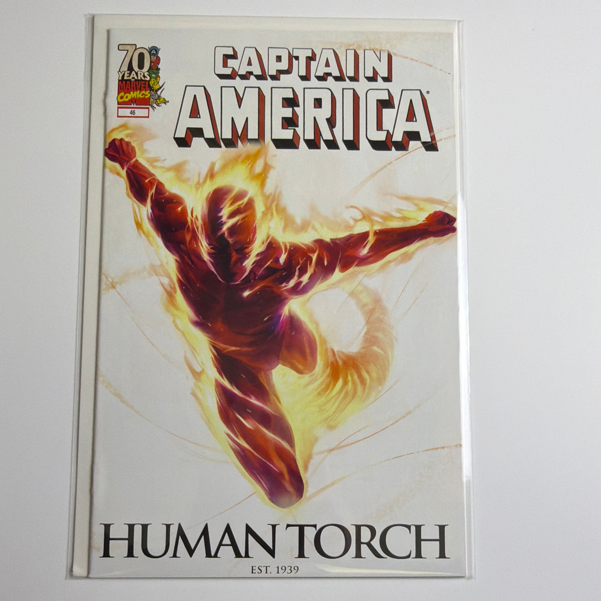 Captain America Human Torch #46