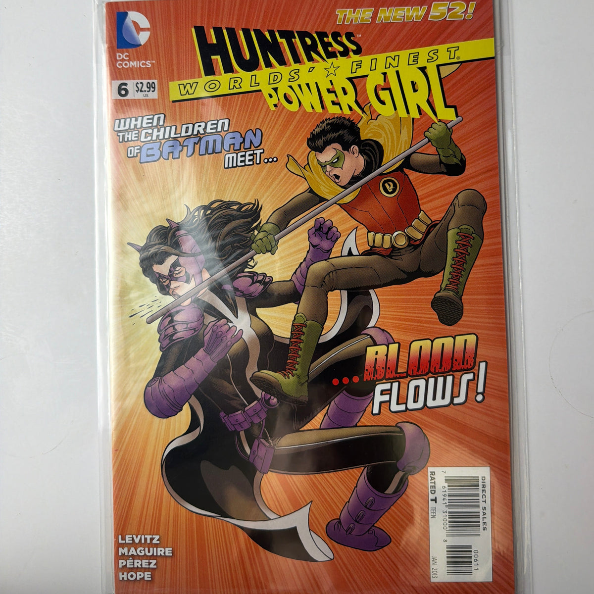 Huntress Worlds Finest Power Girl #6