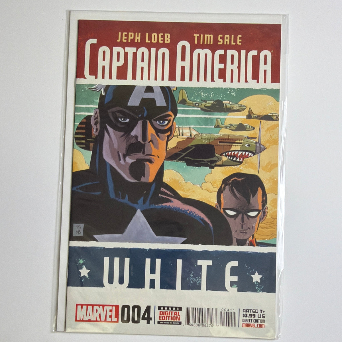 Captain America White #004