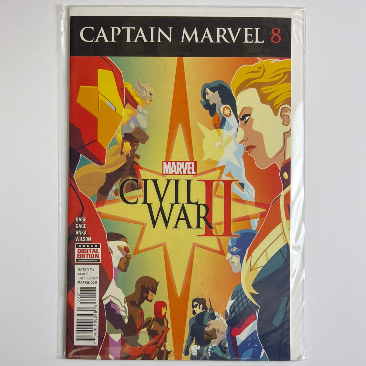 Captain Marvel Civil War II #8