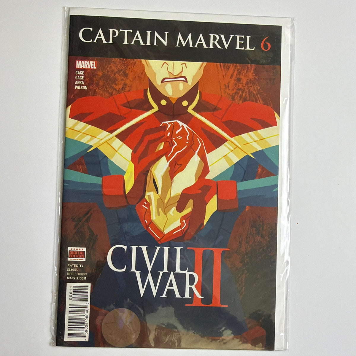 Captain Marvel Civil War II #6