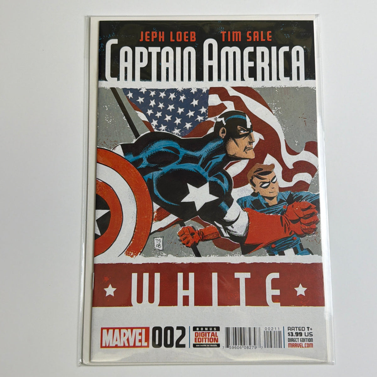 Captain America White #002