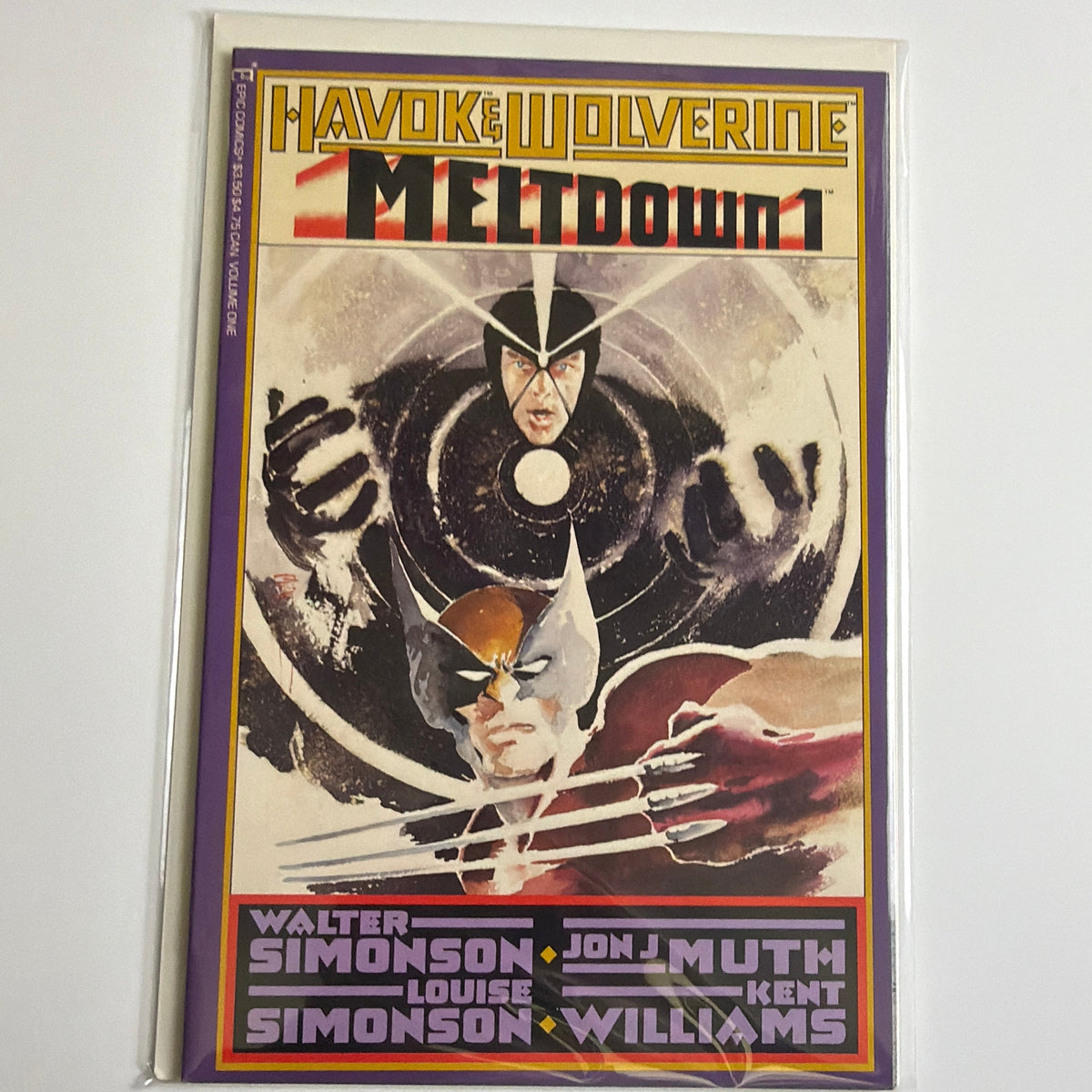 Havok & Wolverine Meltdown #1