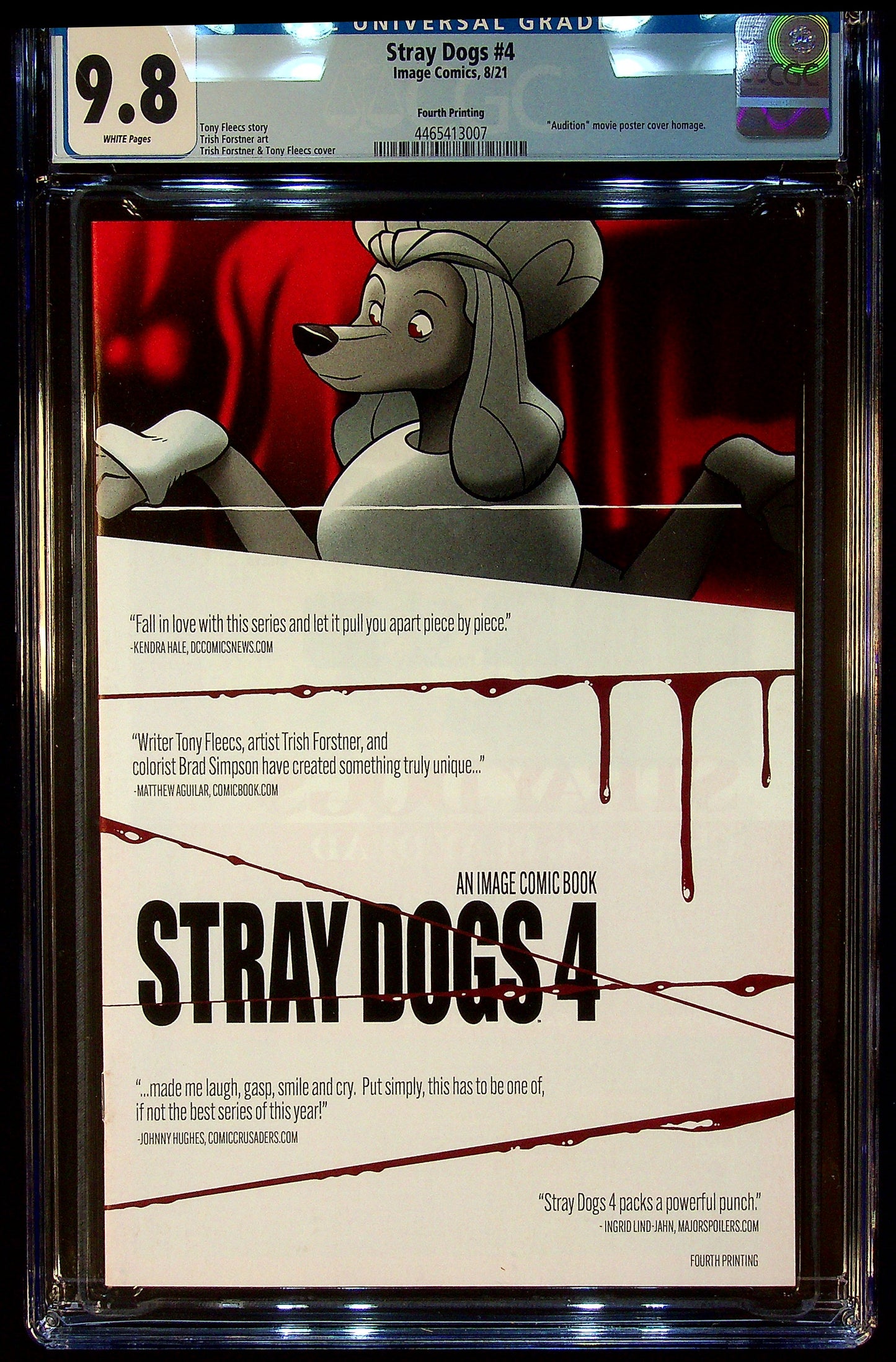 Sray Dogs #4 CGC 9.8 Fourth Printing