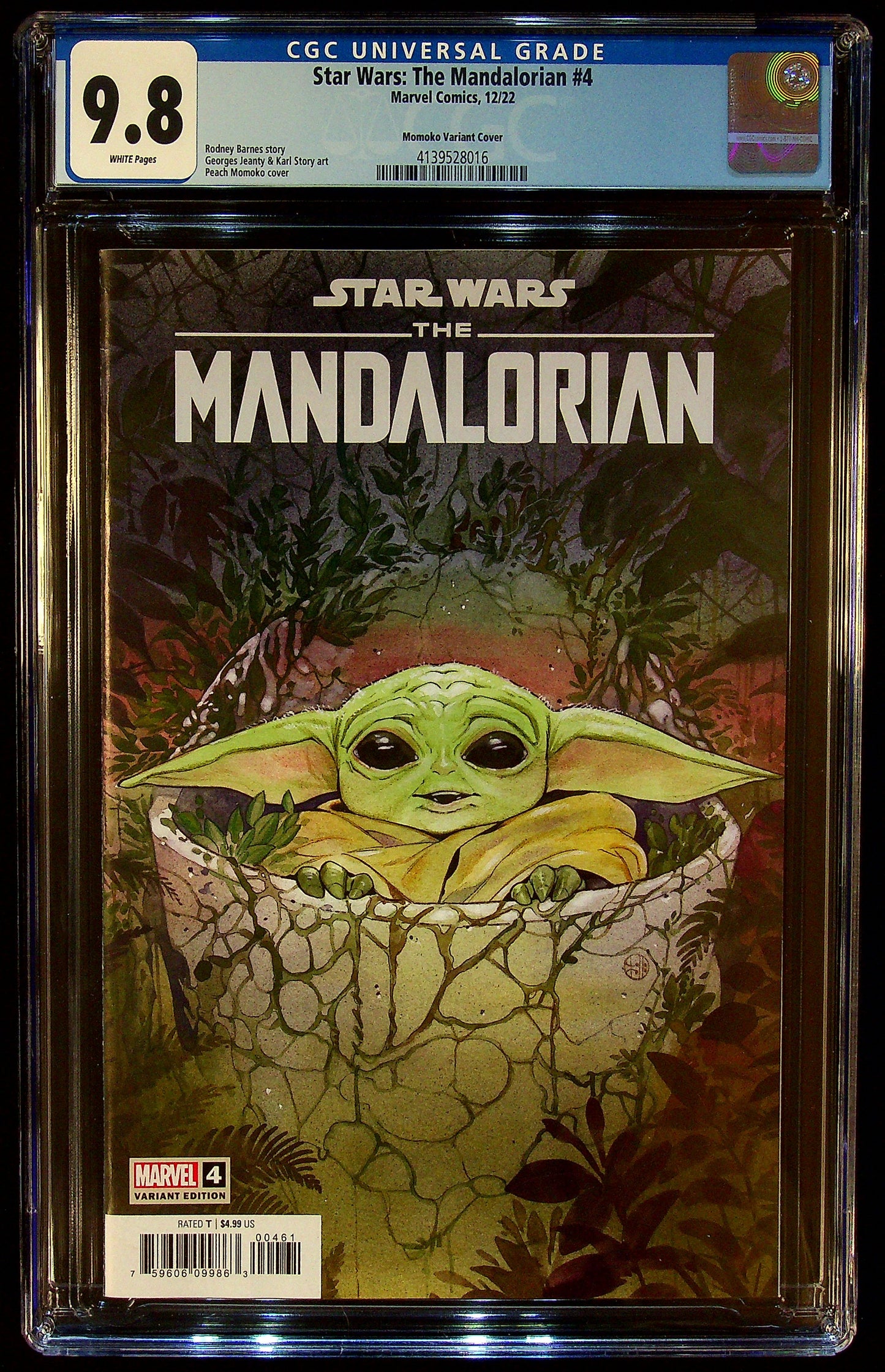 Star Wars: The Mandalorian #4 CGC 9.8 Momoko Variant Cover
