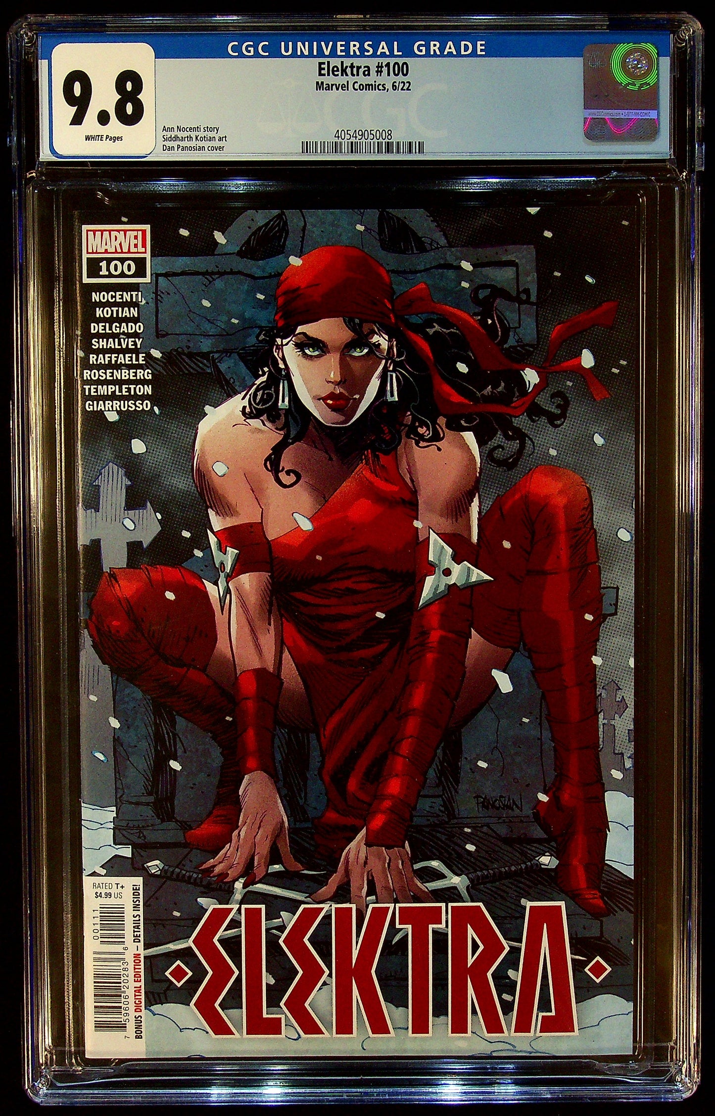 Elektra #100 CGC 9.8