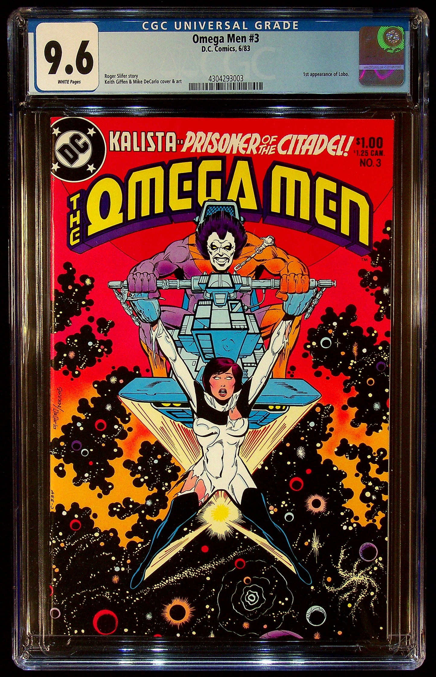 Omega Men #3 CGC 9.6