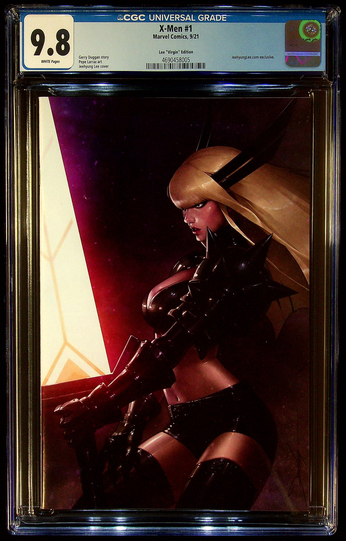 X-men #1 CGC 9.8 Lee Virgin Variant