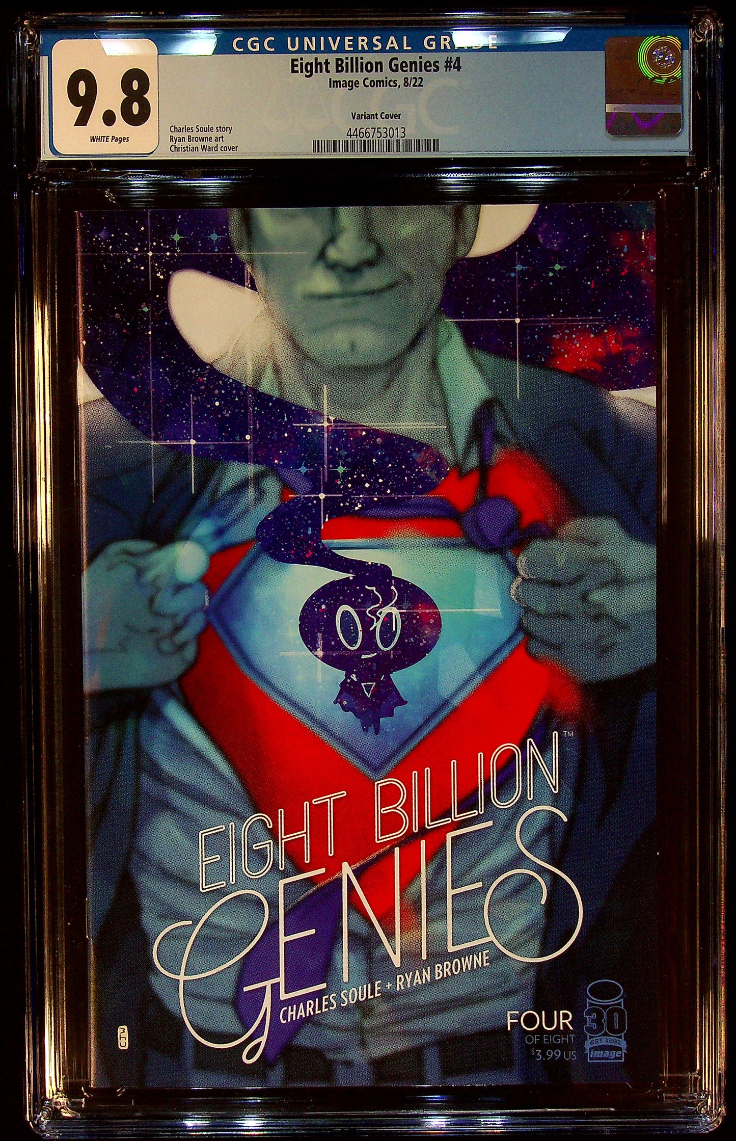 Eight Billion Genies #4 CGC 9.8 Variant Cover