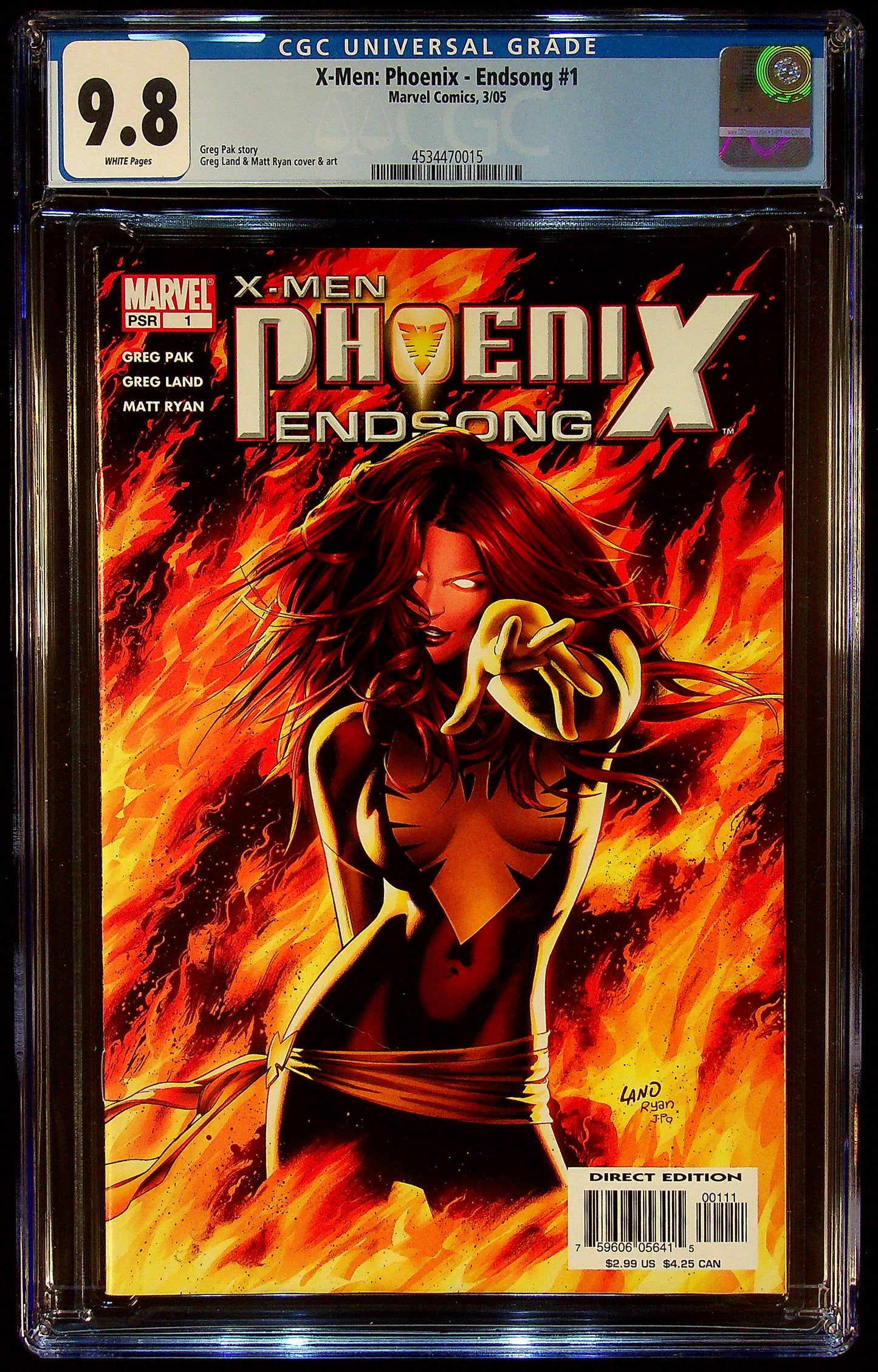 X-Men: Phoenix - Endsong #1 CGC 9.8