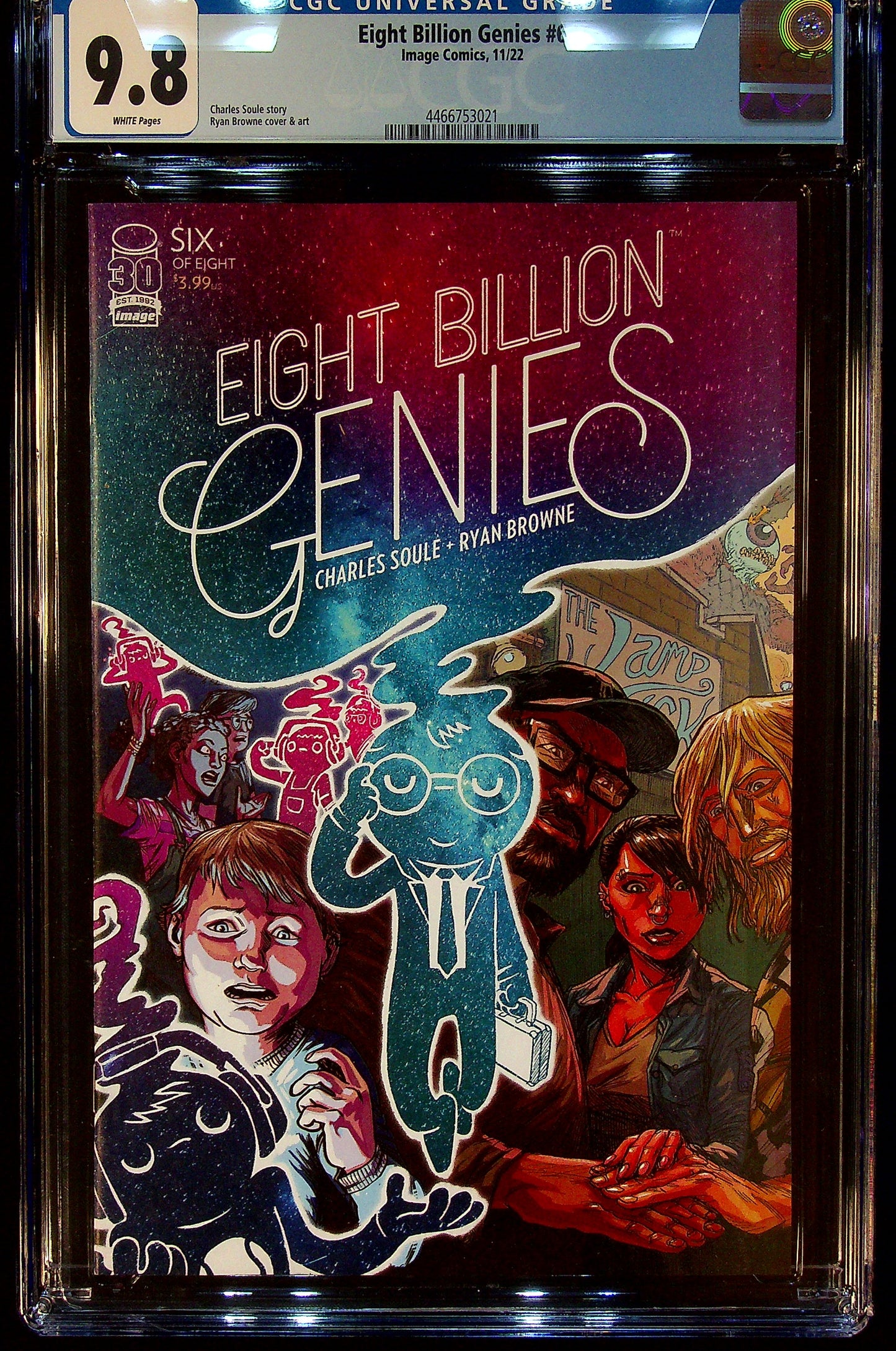 Eight Billion Genies #6 CGC 9.8