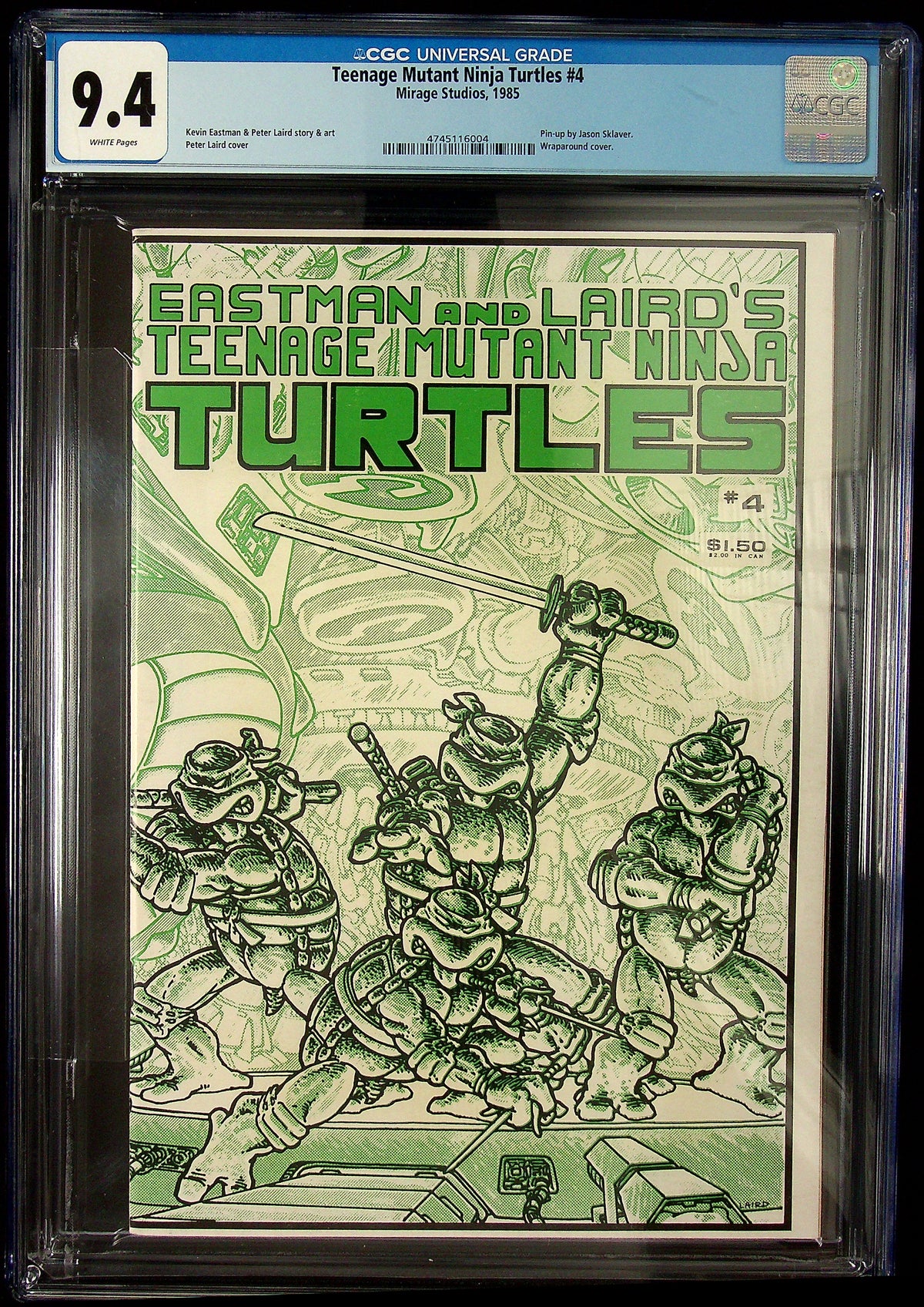 Teenage Mutant Ninja Turtles #4 CGC 9.4