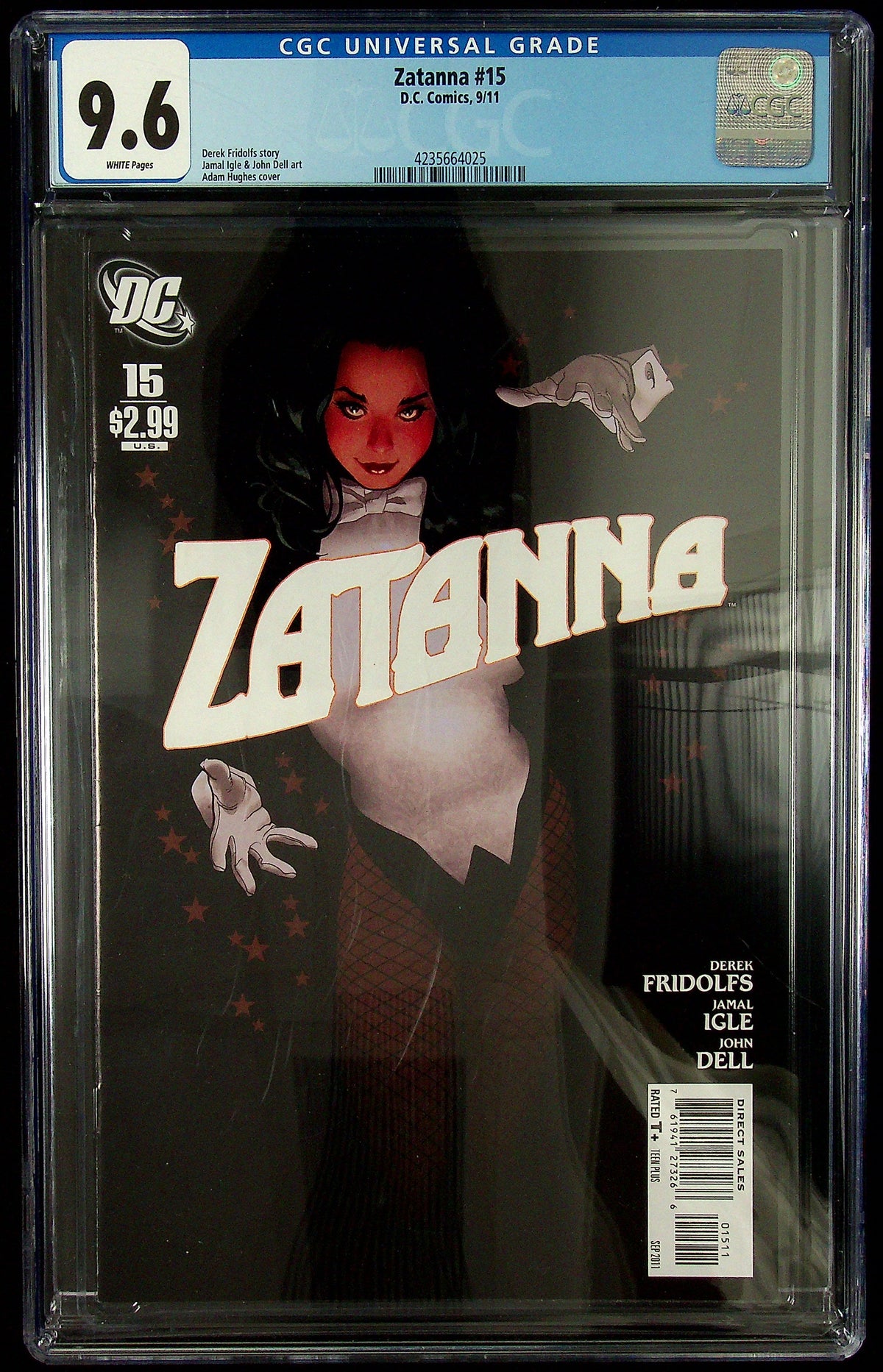 Zatanna #15 CGC 9.6