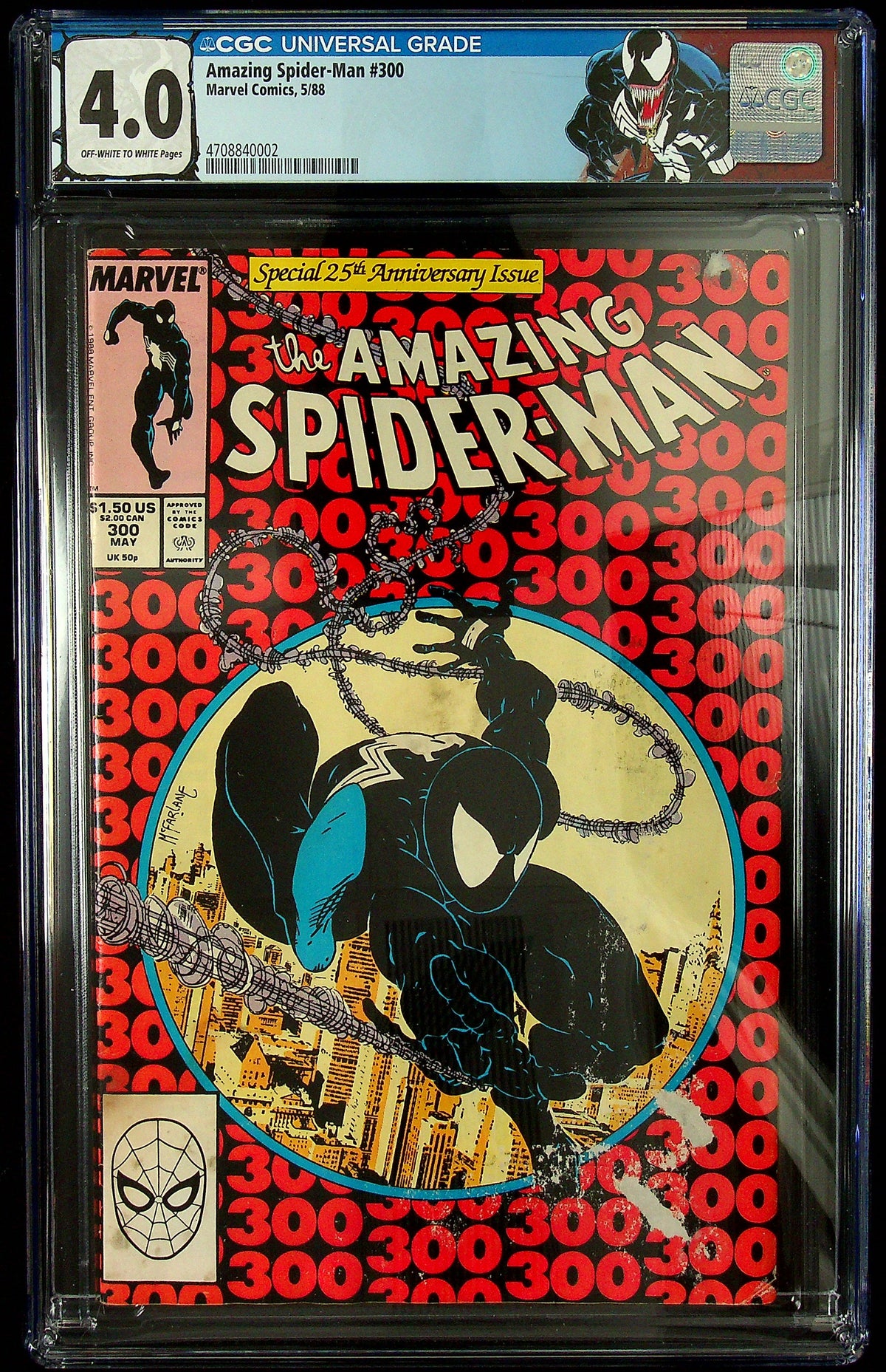 Amazing Spider-man #300 CGC 4.0