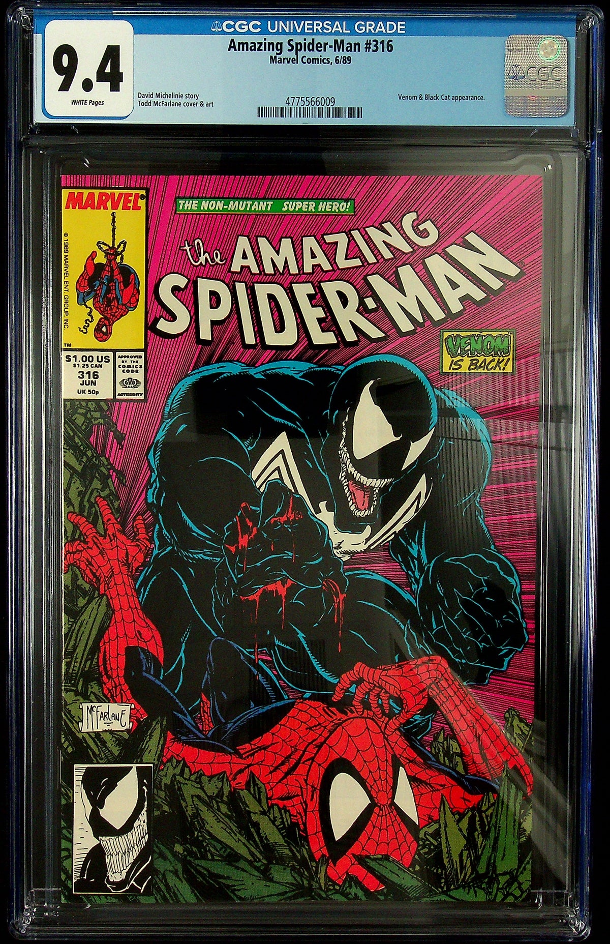 Amazing Spider-man #316 CGC 9.4