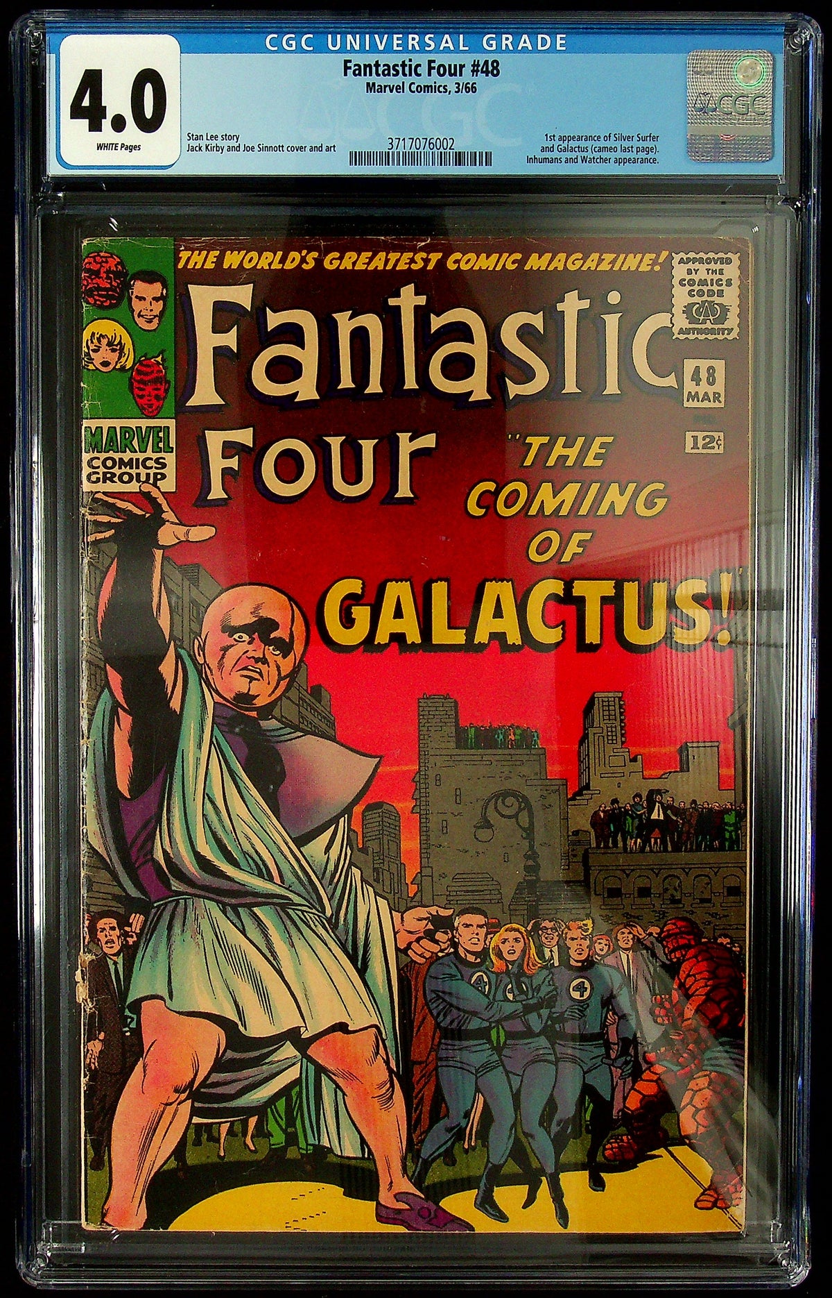 Fantastic Four #48 CGC 4.0