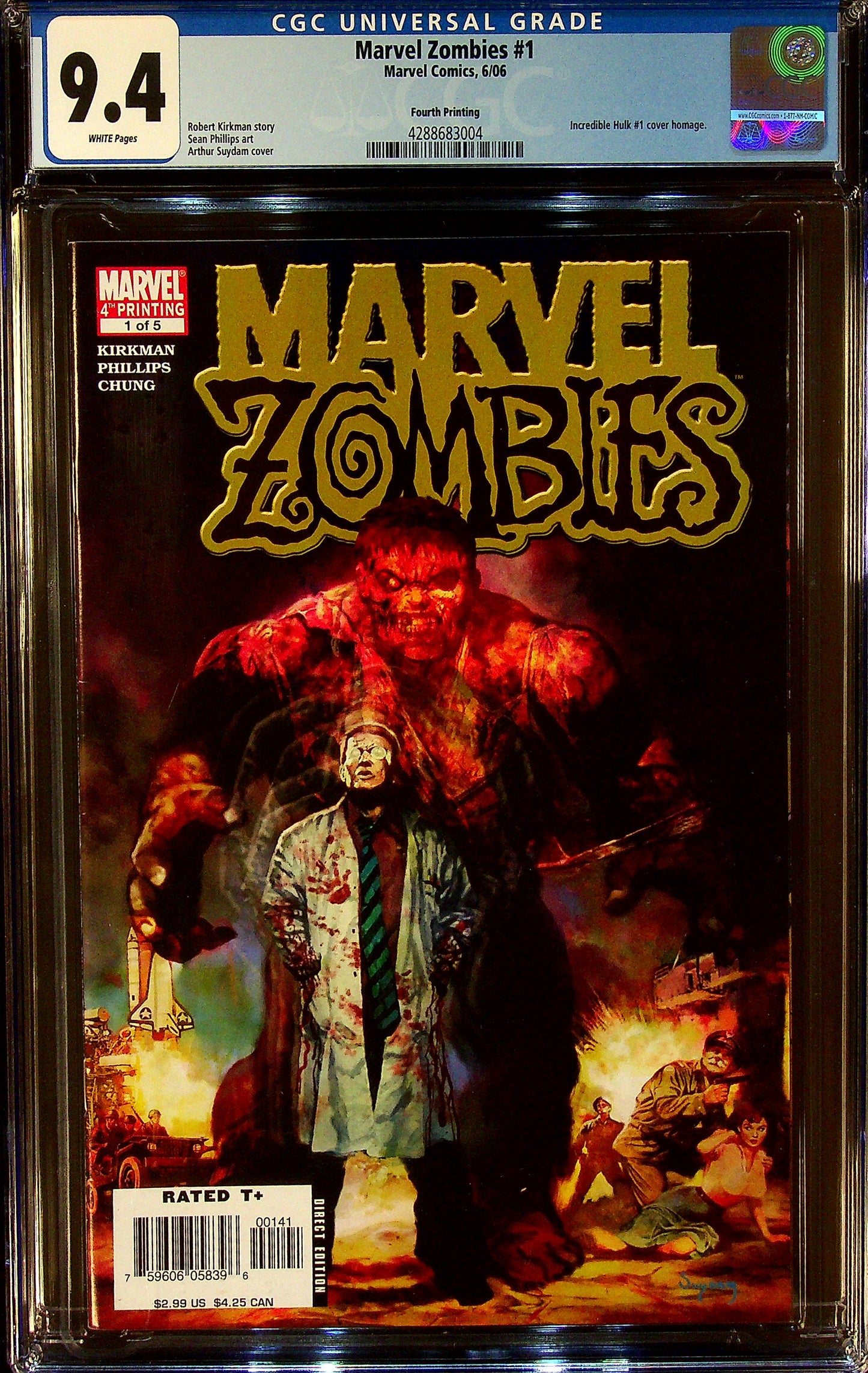 Marvel Zombies #1 CGC 9.4