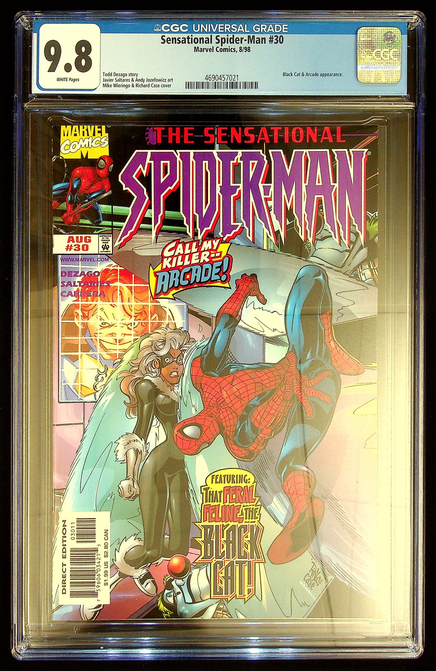 Sensational Spider-Man #30 CGC 9.8