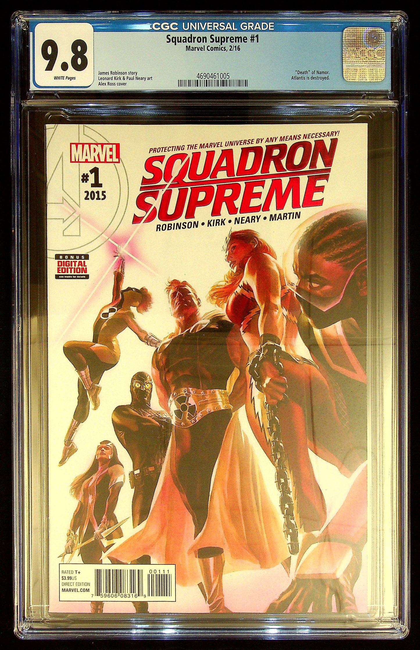 Squadron Supreme #1 CGC 9.8
