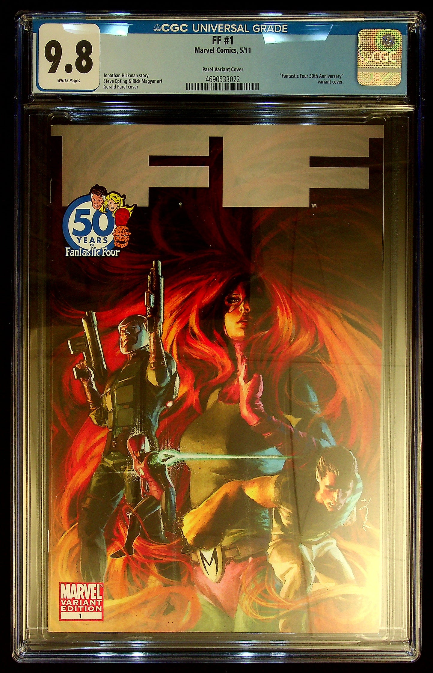 FF #1 CGC 9.8 Parel Variant