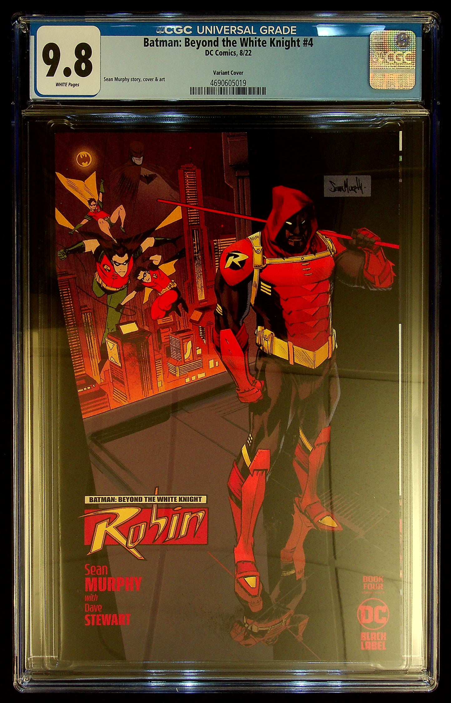 Batman Beyond the White Knight #4 CGC 9.8 Variant